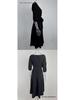 Spring Women's Elegant One-Shoulder Dress with Cinched Waist