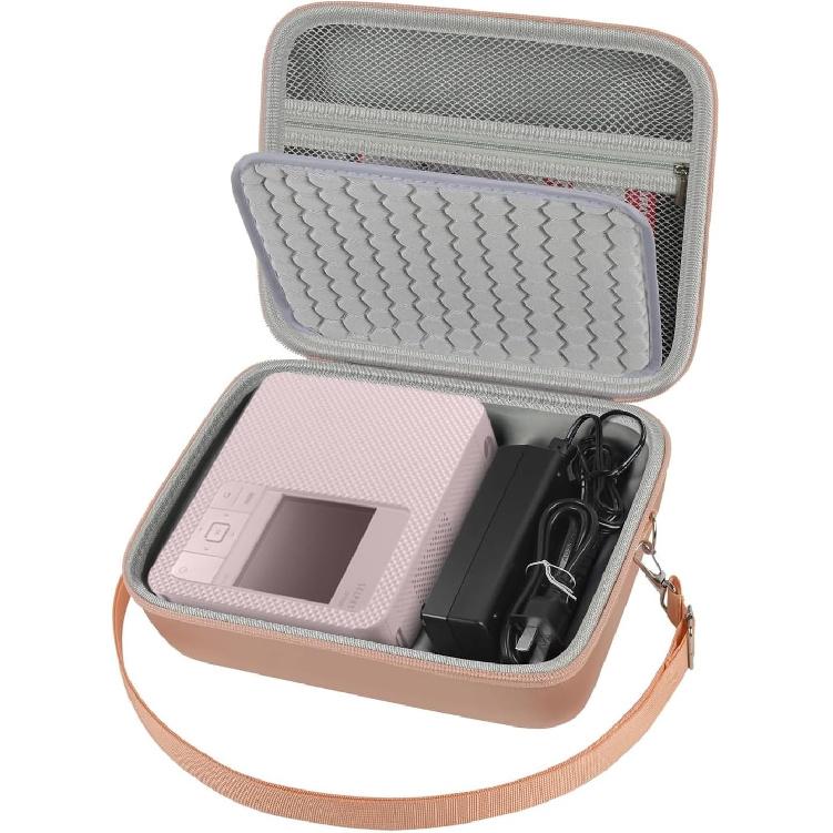 Case Compatible with Canon SELPHY CP1500/CP1300/ CP1200 Wireless Compact Photo Printer and Color Ink and Paper Set/Battery- Organizer Storage Bag