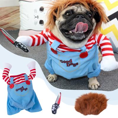 Deadly Doll Dog Transformation Halloween Pet Costume