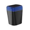 Electric Garbage Bin Intelligent Induction Trash for Living Room black