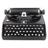 Antique Typewriter Model Black Retro Vintage Portable Manual Props Model Decoration Ornaments for