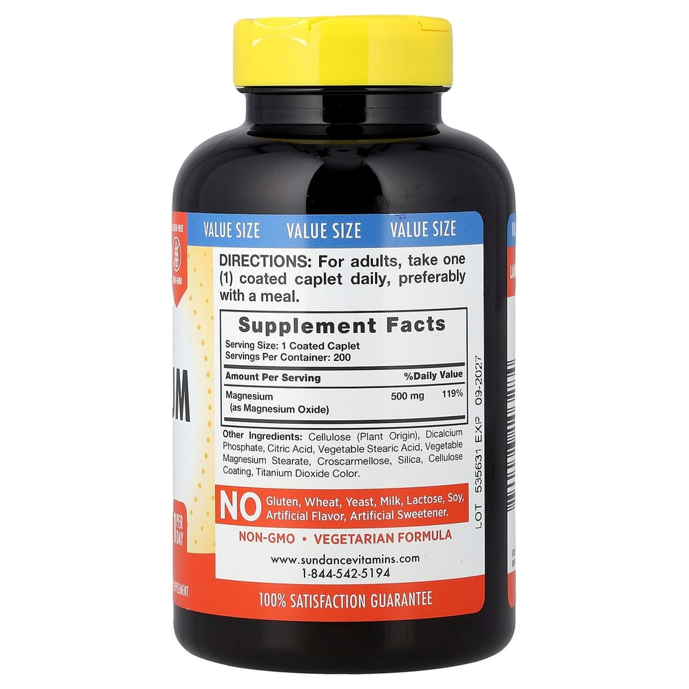 IHerb Ultra Magnesium 500mg Filmtabletten, 200 Stück