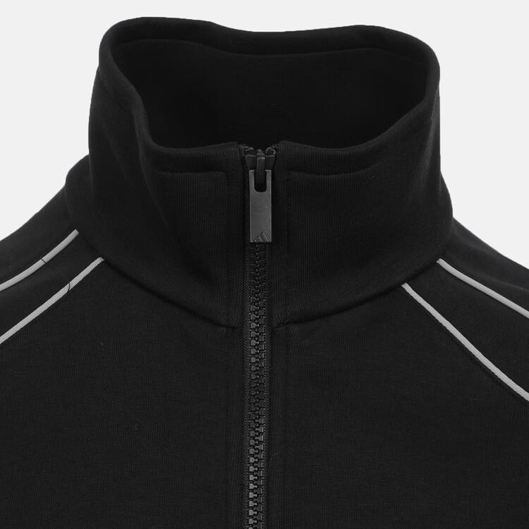 adidas Veste à col droit zippée manches longues Track Bl Hommes Vestes IB6966