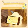 Rechargeable Remote-Control Seven-Color Star Silicone Night Light for Kids