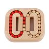 Rotating Magic Bean Fingertip Toy Wood Puzzles Brain Teaser Fidget Anxiety Stress Relief Toys Fun Gifts For Adults And Kids