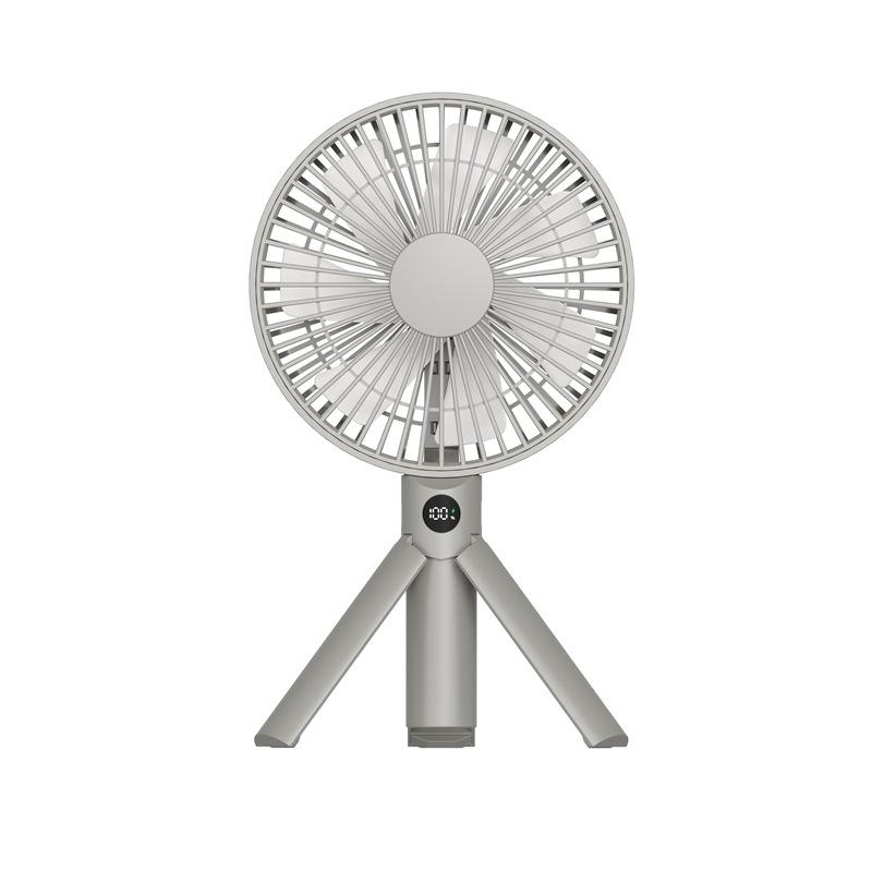 Multifunctional Camping Fan With Tripod Portable Design, Suitable For Outdoor Desktop Use, Ideal For Tent Ceiling