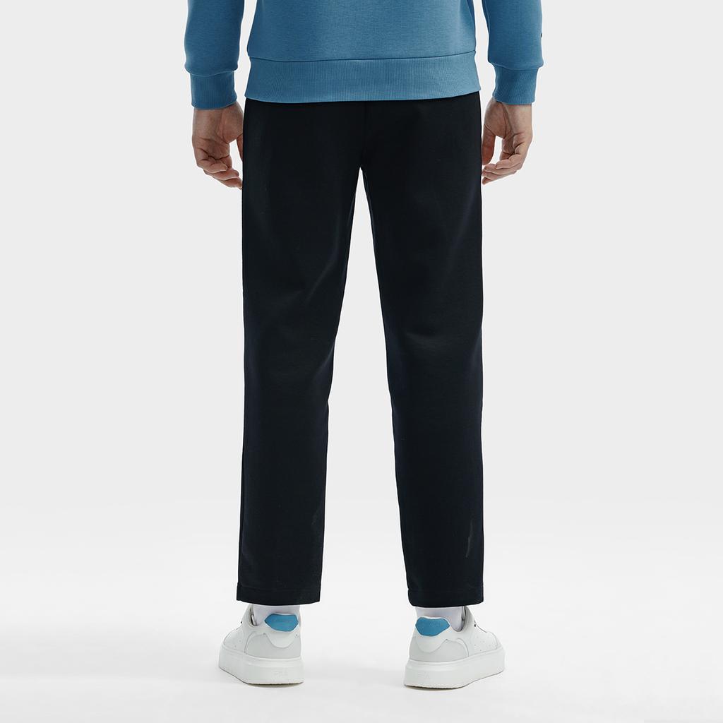 New FILA Knitted Sports Pants Men's Jet Black F11M412603FBK