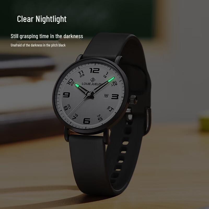George Earl Unisex Quartz Student Exam Wristwatch