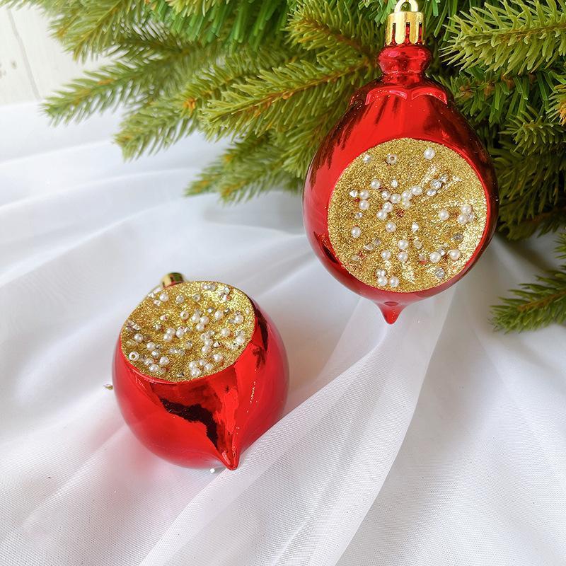 New Christmas Balls Christmas Tree Decoration Pendants Shaped Balls Creative Home Holiday Decorations DIY Christmas Tree Decor