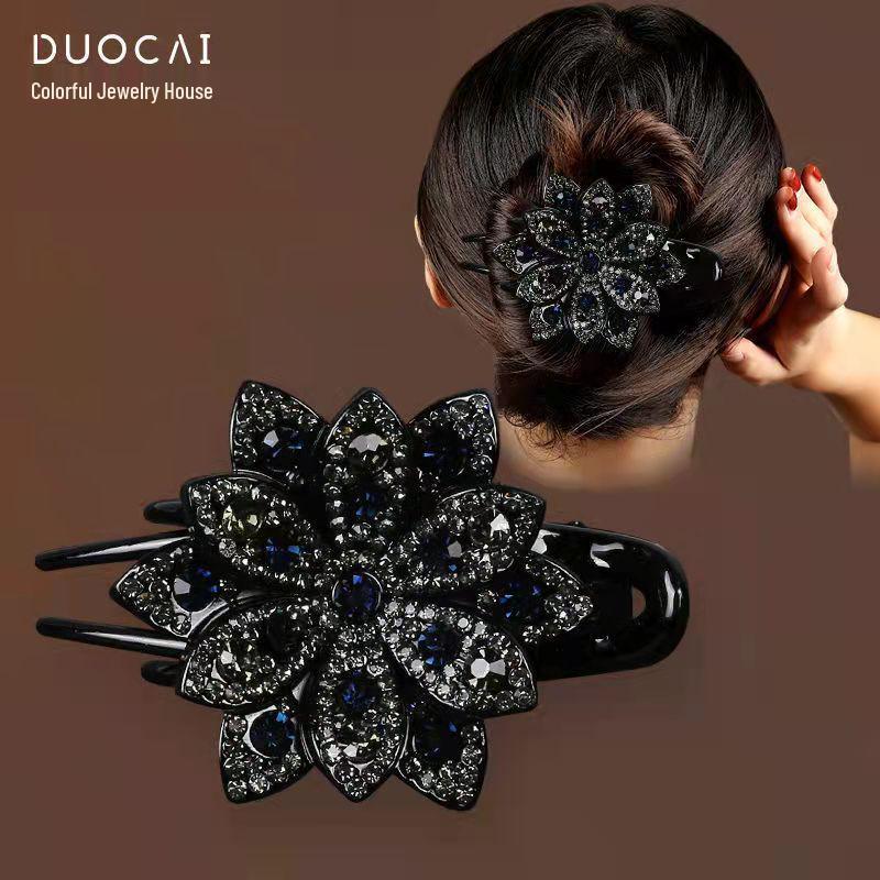 Strass Schnabelspange Klaue: Hochsteckfrisur Fixierer Haarklammer & Haarnadel Kopfschmuck