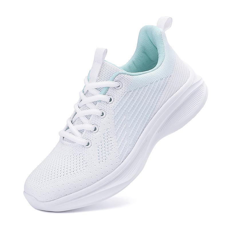 

Flying woven high elastic and lightweight running shoes spring and summer new women s shoes middle school students lightweight and breathable 42