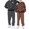 MLB FW22 Logo Embroidered Crewneck Sweater Unisex sweater Black 3AKPM0126-50BKS