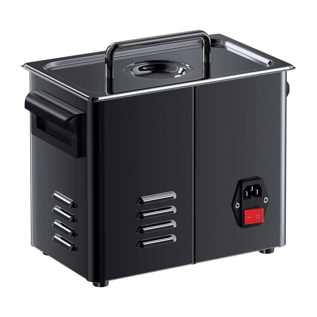3L Ultrasonic Cleaner, Professional Ultrasonic Cleaner Machine with Knob Control, Stainless Steel Cleaning Machine with Basket and Cleaning Ball, for