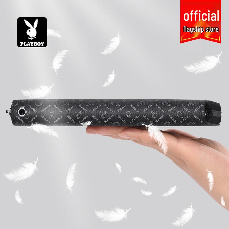 PLAYBOY Men's Long Business Zipper Wallet
