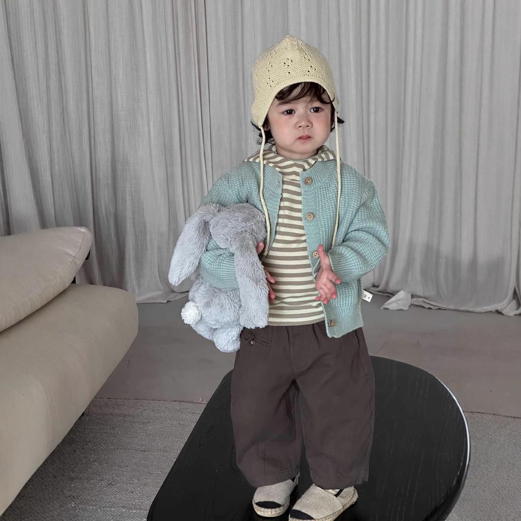 Children's Sweater Cardigan Jacket Autumn 2026 New Children's Clothing Baby Clothes Spring Boys Spring Suit