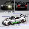 1/32 Legierung Mini Automodell Bentley GT3 Metall Spielzeug Druckguss & Spielzeugfahrzeuge Pull Back Kinder Spielzeugautos für Kinder Jungen Auto Geschenk
