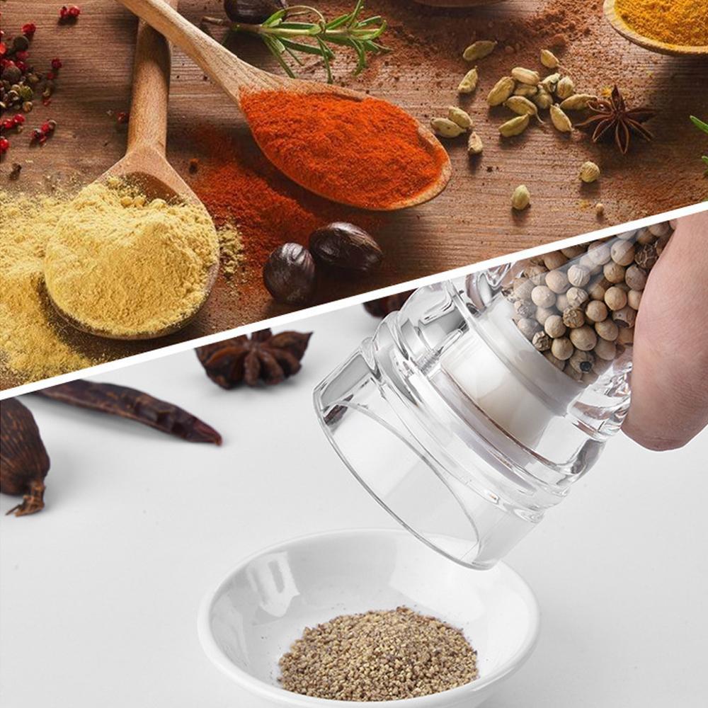 Container Cookware Spice Bottle Gadget Kitchen Tool Seasoning Grinding Pepper Grinder Salt Grinder