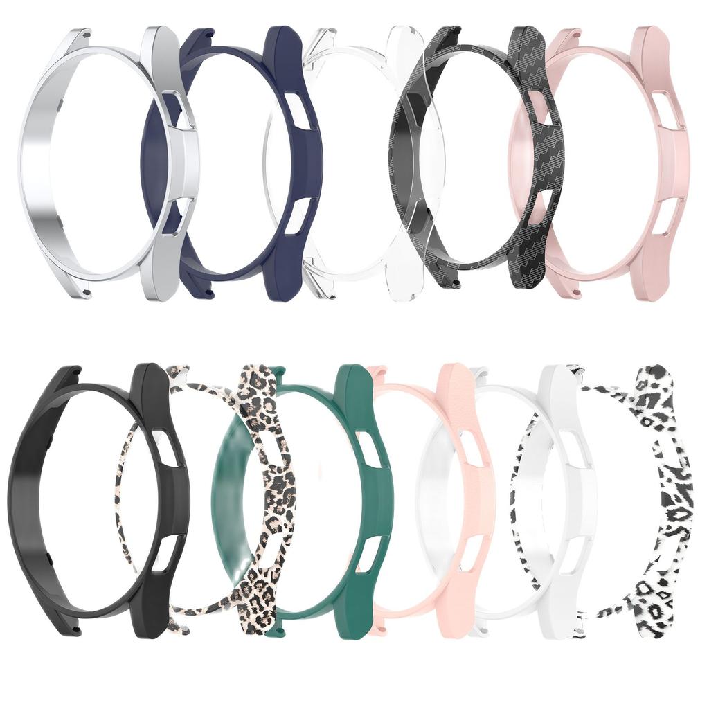 Hollow PC Protector Case For Samsung Galaxy Watch EF 40mm Galaxy Watch 4 40mm Frame Hard Cover Printing Protective Shell Cases