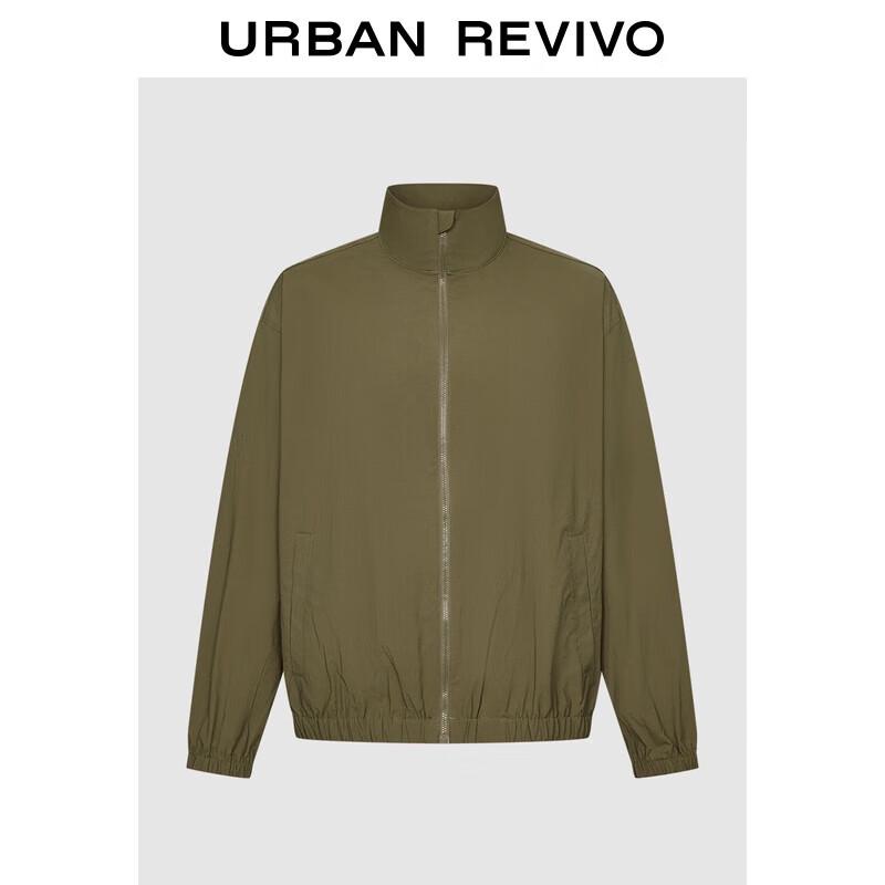 UR2025 Men s Casual Oversized Stand-Collar Jacket S