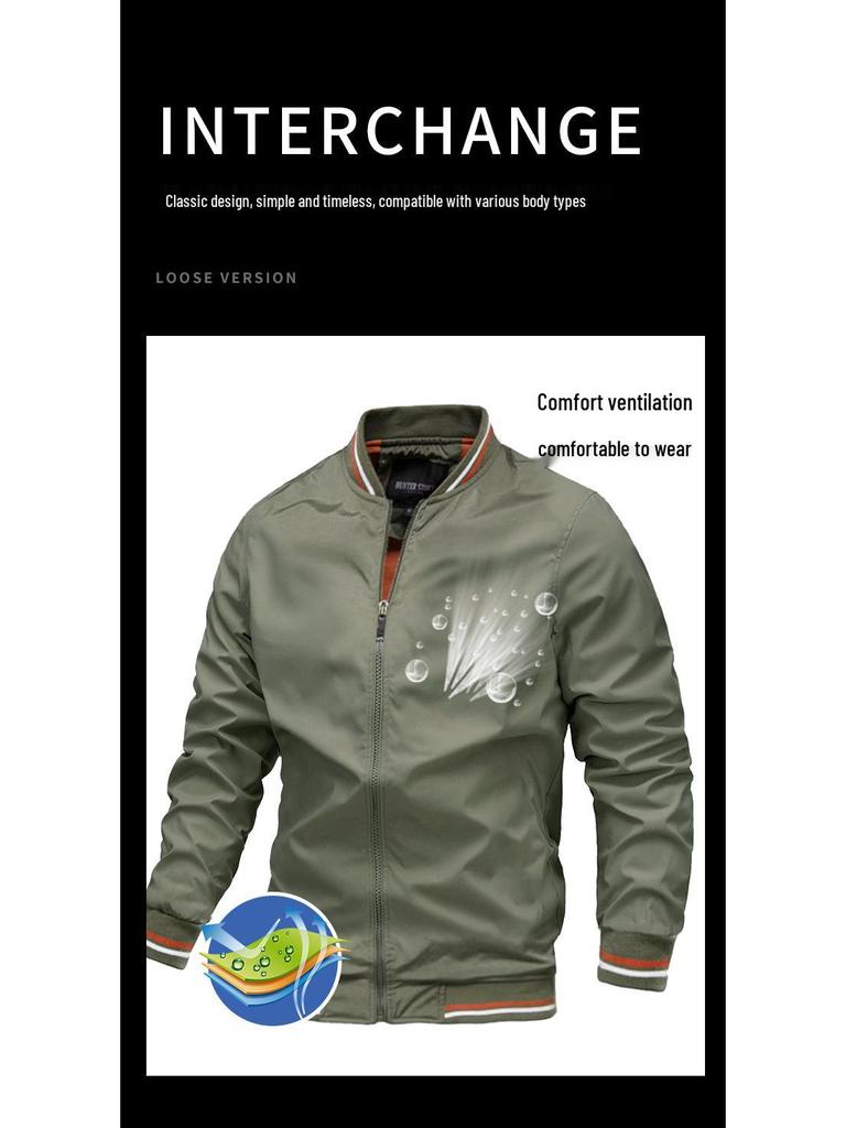 2023 Men's Cross-Border Casual Jackets - Spring & Autumn Sports Fashion
