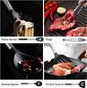 27-piece silicone kitchen utensil set, including spoons, heat-resistant tongs, whisk, and stand