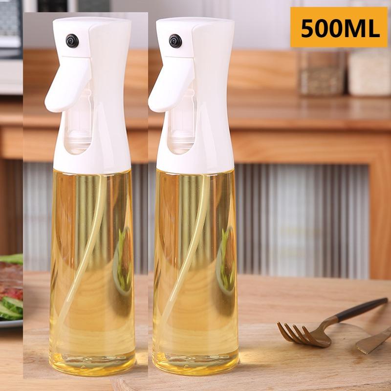 Kitchen Oil Spray Bottle Cooking Olive Oil Sprayer 200300500ML Pneumatic Spray Bottle Fitness Barbecue Spray Oil Dispenser