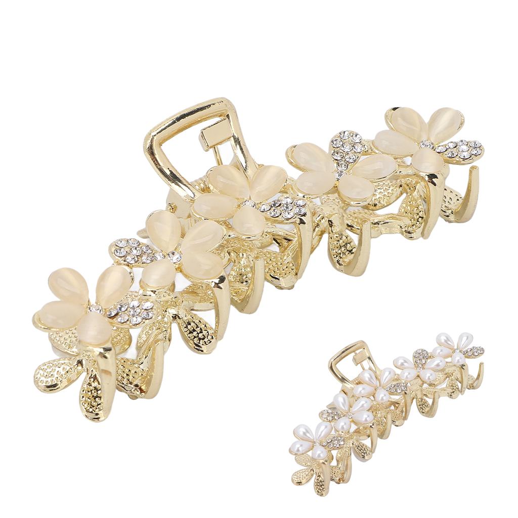 Hair Claws Clips Alloy ABS Hair Clamps Clips Non Slip Hair Catch Jaw Clamp Hair Accessories for Wome