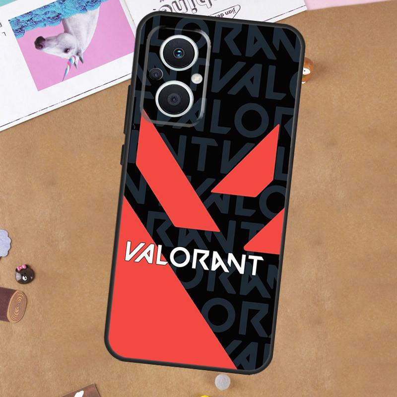 Valorant Game For OPPO Reno 11F 10 11 Pro 4Z 5Z 8T 4 5 6 7 8 Lite OPPO Find X3 X6 Pro X2 Neo X5 Lite Case