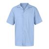 Designer Frühling Sommer Herren Freizeit Baumwolle Leinen Farbe Kurzarm Hemden Lockere Hemden