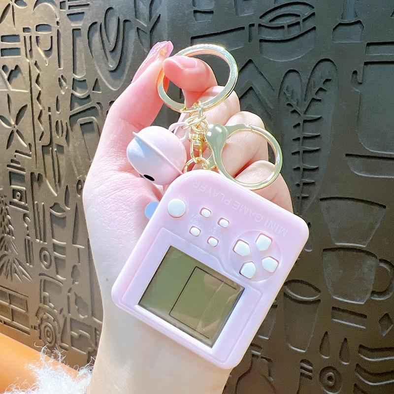 Mini Handheld Whack-a-Mole Spiel: Kinder Geschwindigkeitsreaktionstraining Schlüsselanhänger