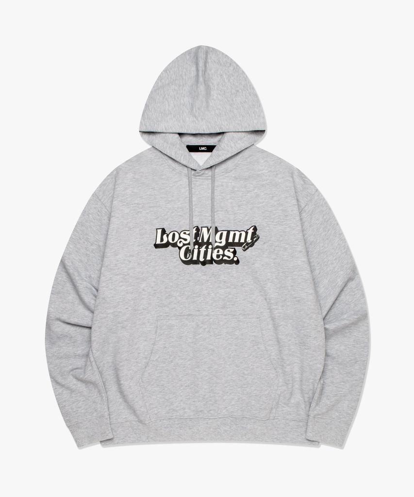 Skool Pin Hoodie Heather Gray