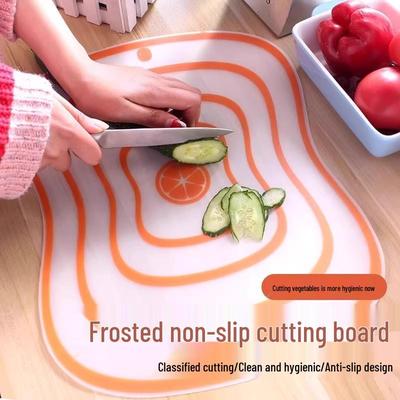Frosted Plastic Cutting Board for Kitchen - Get 2 for Newcomers!