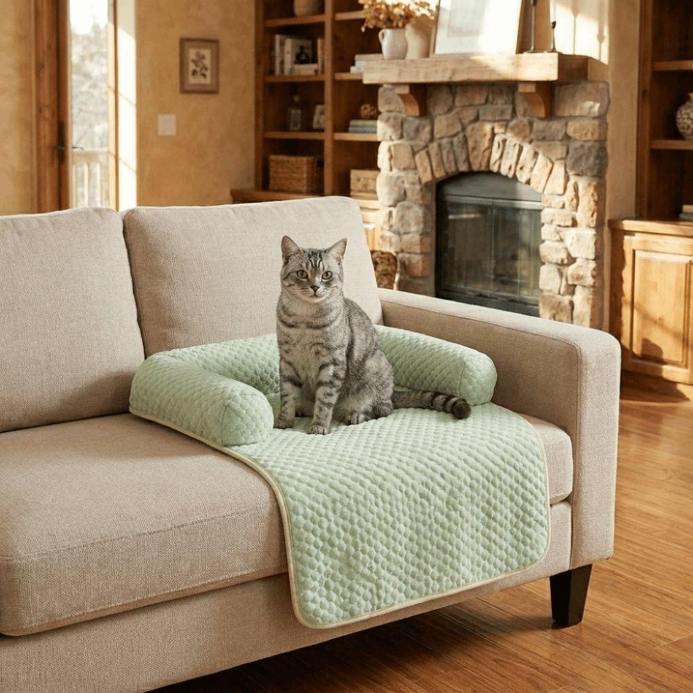 Breathable Pet Sleeping Pad Non-Slip Cat Cold Bed Mat Pet Bed Mat Dog Sofa Cushion Living Room