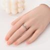 Original 925 Sterling Silver Rings Rainbow Color Infinity Zircon Rings For Women Girls Jewelry Birthday Anniversary Gifts
