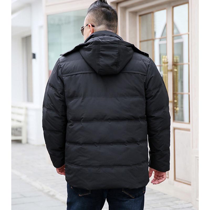 Autumn and Winter Plus Size Down Jacket, Medium and Long Cotton Jacket, Loose and Casual Cotton Jacket