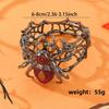 Halloween Punk Alloy Spider Bracelet With Rhinestones For Party Decor