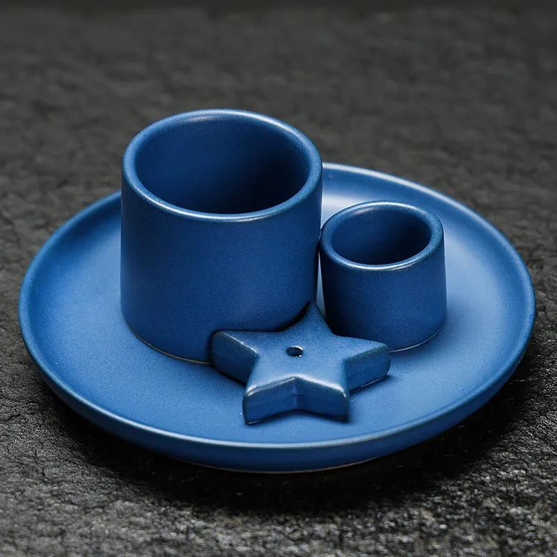 1pc Ceramic Aroma Tray Incense Burner Elegant Home Decor for Sage Palo Santo & Sticks with Easy Cleaning Design, Perfect Gift