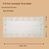 Rectangular Lace Paper Doilies