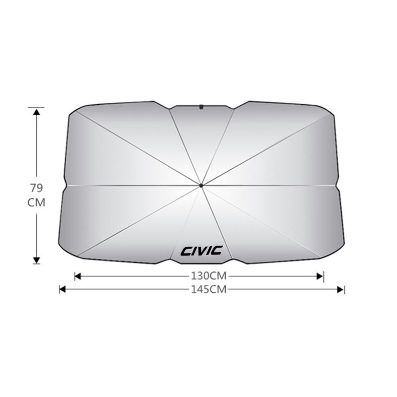 Car Sunshade Umbrella Car Front Window Sunshade Cover For Honda Civic 10th 9th 8th 7th Gen 10 9 8 7 2006 2007 2008 2009 2010