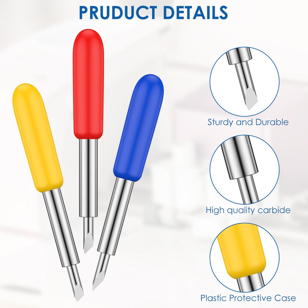 30/45/60 Degrees Roland Cutting Plotter Vinyl Cutter Offset Knife Blades For Precise And Long-Lasting Carving Instruments