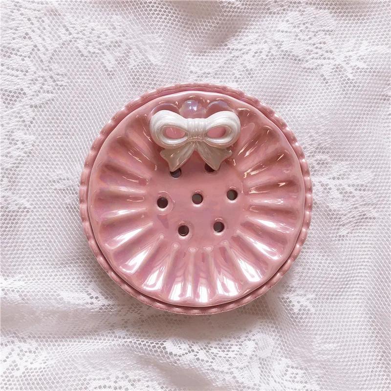Zestaw łazienkowy Bowknot Kubek do płukania ust Dozownik mydła Mydelniczka Ceramiczny zestaw do mycia zębów Uchwyt na szczoteczki do zębów Zestaw akcesoriów łazienkowych hotelowych