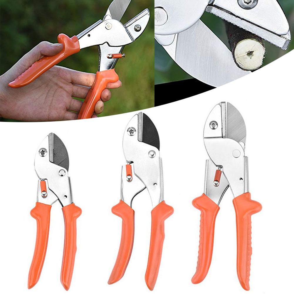 Garden Pruning Scissors SK5 Steel Pruning Scissors Non-Slip Handle Fruit Tree Outdoor Gardening Scissors Hand Shear Cutting Tool