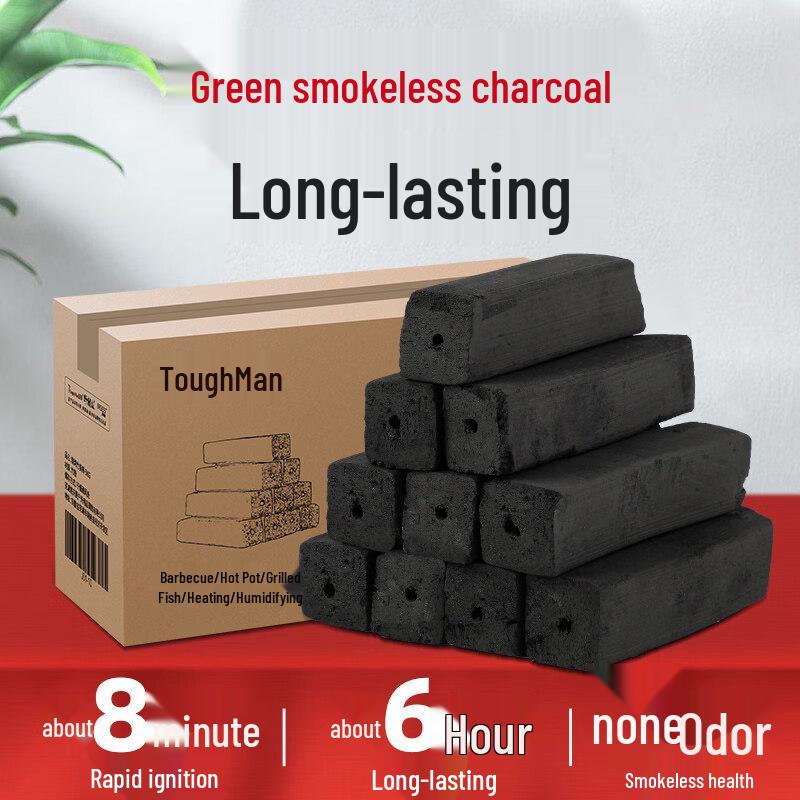 ZISIZ Fast-Burning Smokeless BBQ & Heating Charcoal