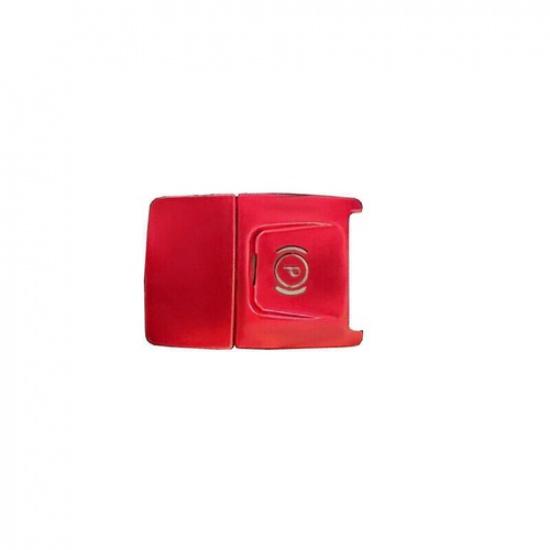 Fit For BMW X2 F39 Red Aluminum Cover Trim Electronic Handbrake Switch 2018-