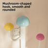 Smooth Edge Mushroom Coat Rack Space Saving Wall Hanging Hooks New Wall Coat Rack  Entryway Storage