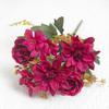 Peony Silk Artificial Flowers High Quality Home Living Room Wedding Bride Bouquet Party DIY Gift Dahlia Fake Flower Decoration