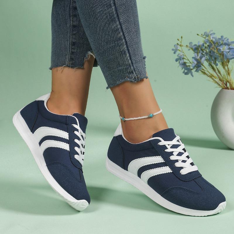 

Мода 2025 Горячая Распродажа Женская Обувь На Шнуровке Женские Вулканизированные Туфли Модная Цветовая Гамма Большой Размер Бестселлер Уличная Повседневная Обувь 43 синий