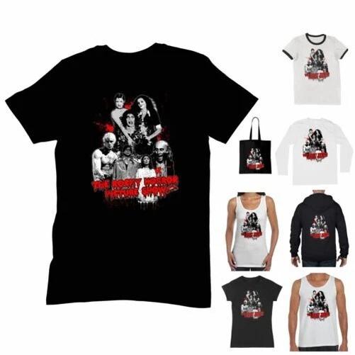 Rocky Horror Picture Show Montage T-Shirt - Time Chain Cult Movie Classic Gothic 4XL