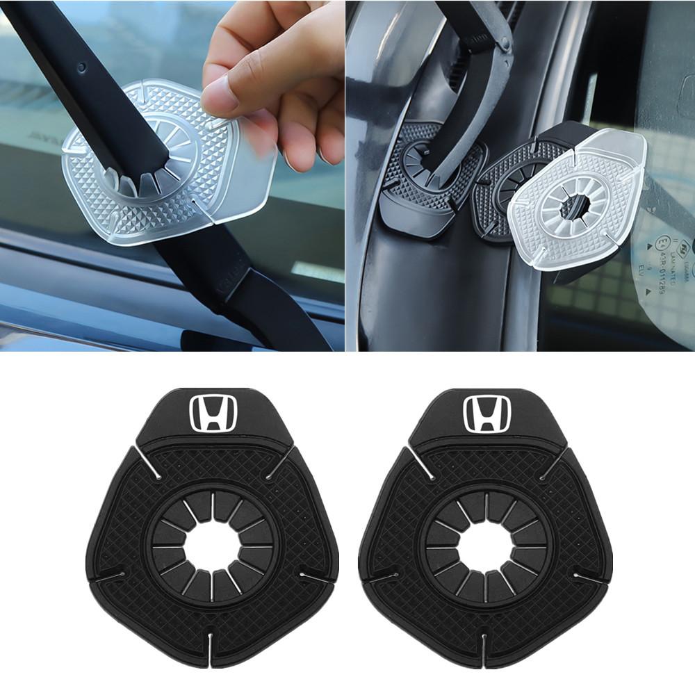 HOT Windshield Wiper Dustproof Protection Cover For Honda Civic Accord City Fit Mugen Vezel CR-V Pilot HRV Envix Odyssey styling