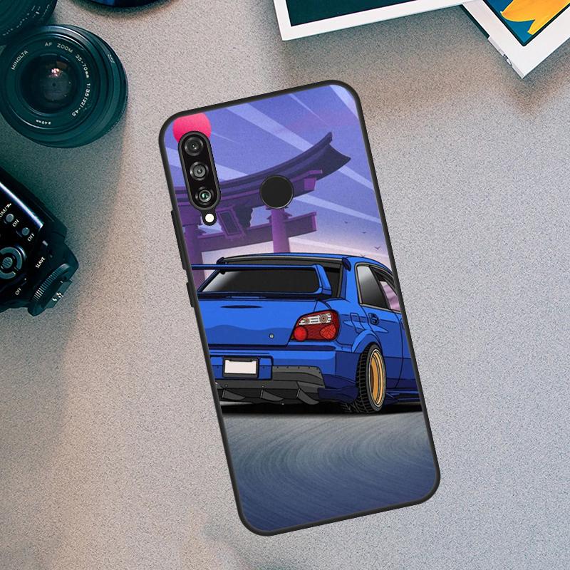 JDM Car For Huawei Nova Y70 Y91 Y72 Y73 Y60 Y90 Y61 8i 7i 11i 12i 12s 9 10 SE P20 P30 P40 Lite Case